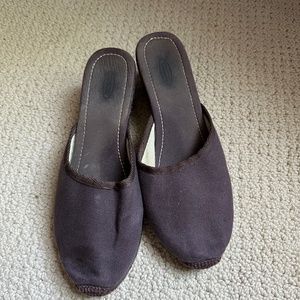 Talbots Espadrille Mules. Sz 8